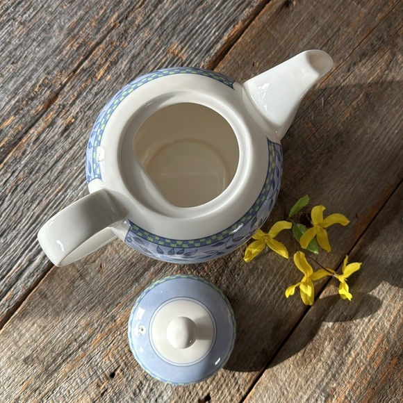 Royal Doulton Expressions Rivoli Tea Pot Fine China - Picture 5 of 11